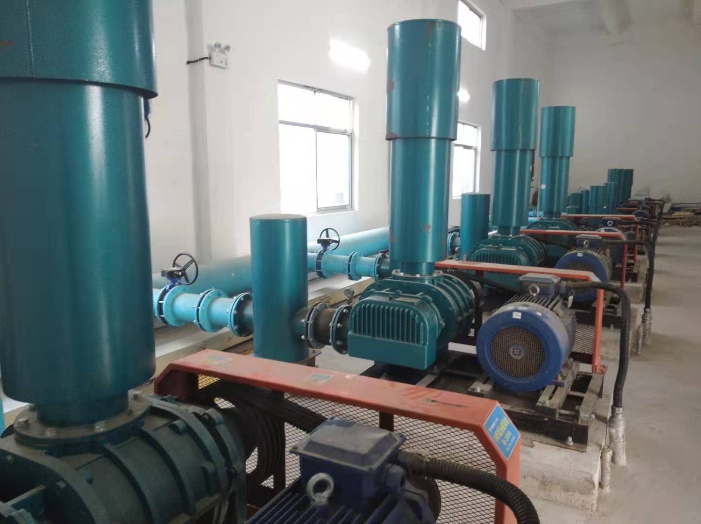 水泥風機使用現場